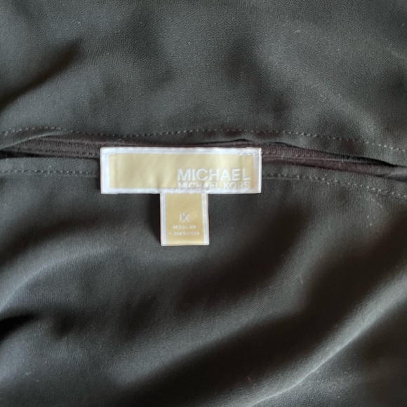 Michael KORS black shirt Sz 1X - Picture 6 of 8